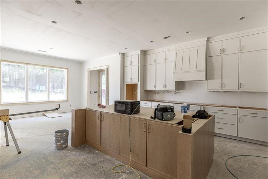 In-progress construction of a new home in , Buford, GA (Image 30).