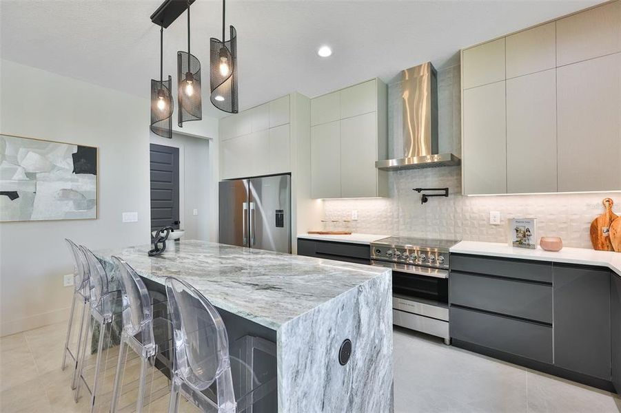 Furnished interior view inside a new home in , Tampa (Image 36).