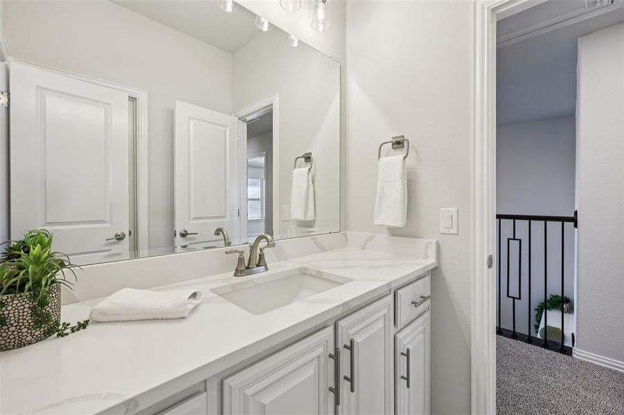 Furnished interior view inside a new home in Mockingbird Heights, Midlothian (Image 6).