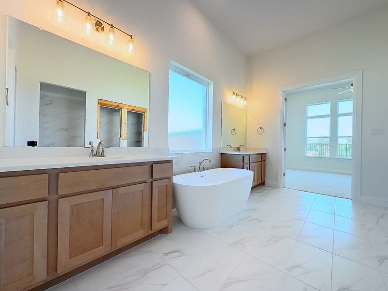 Furnished interior view inside a new home in Polo Ridge, Mesquite (Image 9).