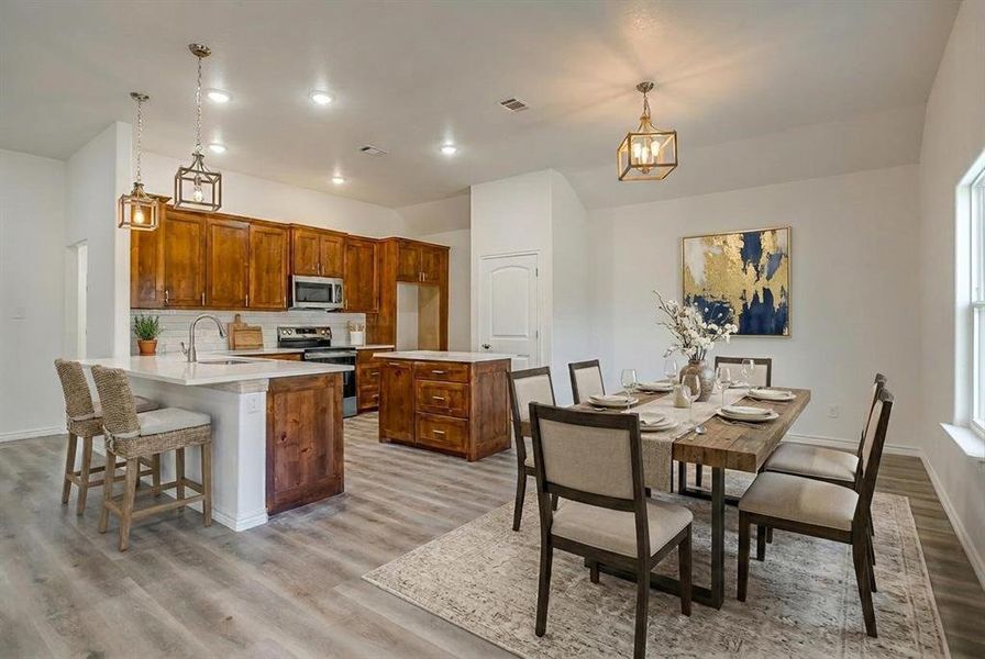 Furnished interior view inside a new home in , Covington (Image 10).