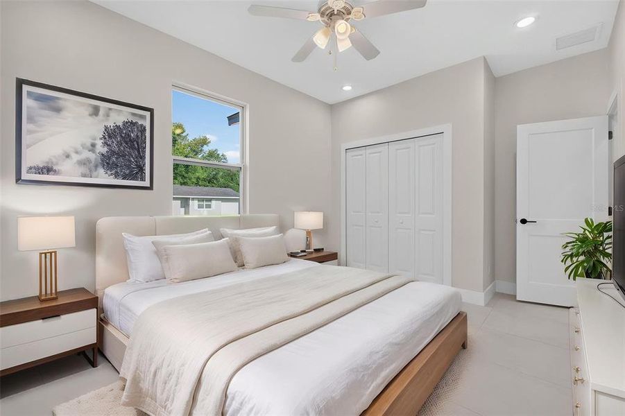 Furnished interior view inside a new home in , Lakeland (Image 31). Furnished interior view inside a new home in , Lakeland (Image 31).