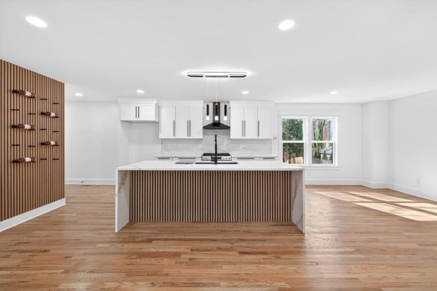 Furnished interior view inside a new home in , Norcross (Image 6).