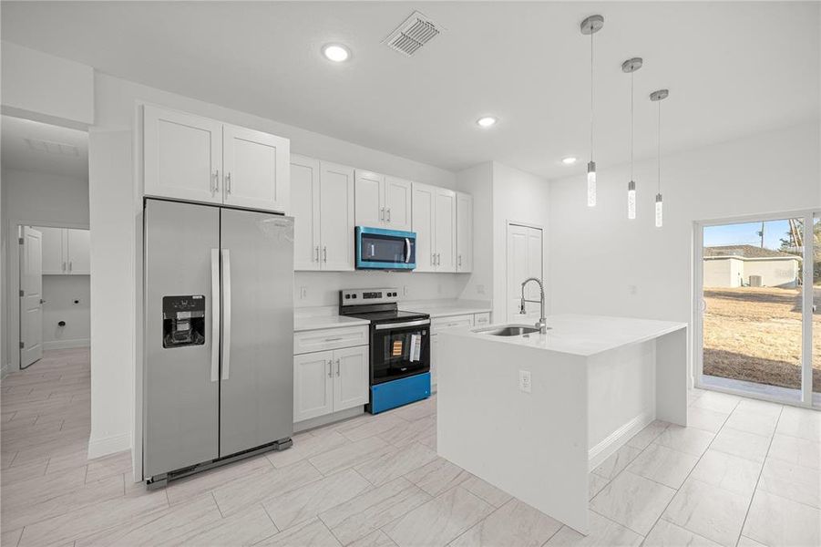 Furnished interior view inside a new home in , Ocala (Image 9). Furnished interior view inside a new home in , Ocala (Image 9).