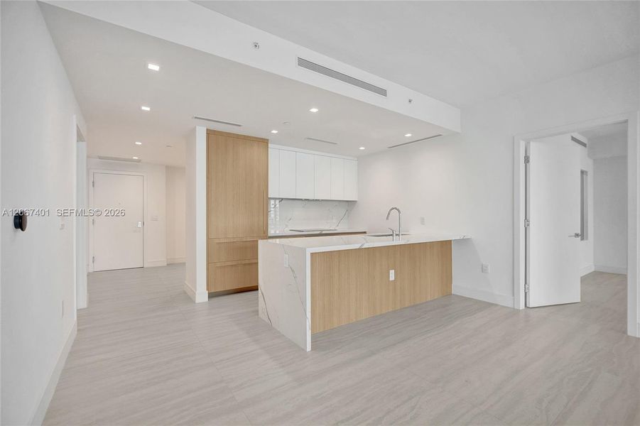 Furnished interior view inside a new home in , Miami (Image 8).