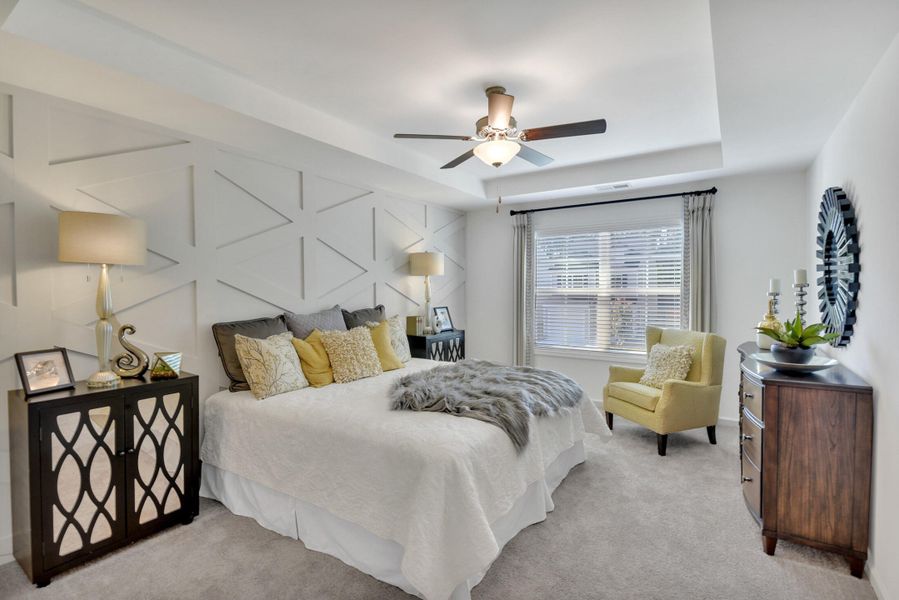 Furnished interior view inside a new home in Central Creek, Goose Creek (Image 21).