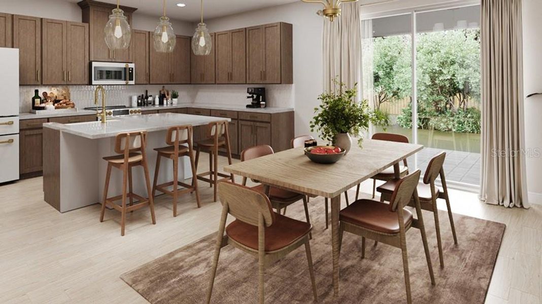 Furnished interior view inside a new home in Skye Ranch Community Group Page, Sarasota (Image 5).