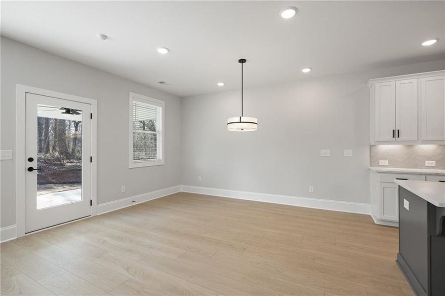 Spacious, unfurnished interior of a new home in Oak Valley Estates, Marietta (Image 55).