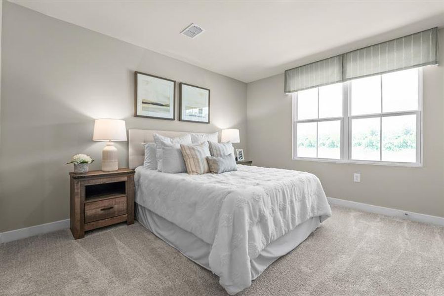 Representative furnished interior of a home built from the NEW - Dunmore by Ryan Homes in Middle Creek Village, Bolivia (Image 39).