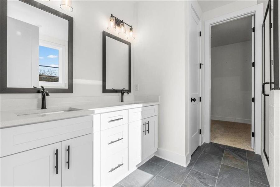 Furnished interior view inside a new home in , Rome (Image 17). Furnished interior view inside a new home in , Rome (Image 17).