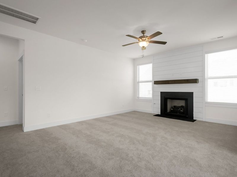 Spacious, unfurnished interior of a new home in Woods Crossing, Gallatin (Image 70).