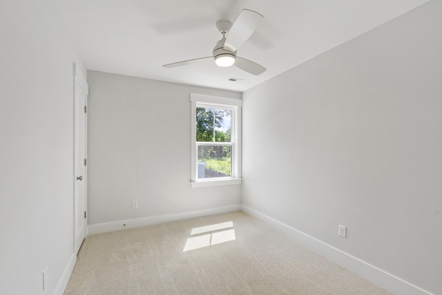 Spacious, unfurnished interior of a new home in , Charleston (Image 43).