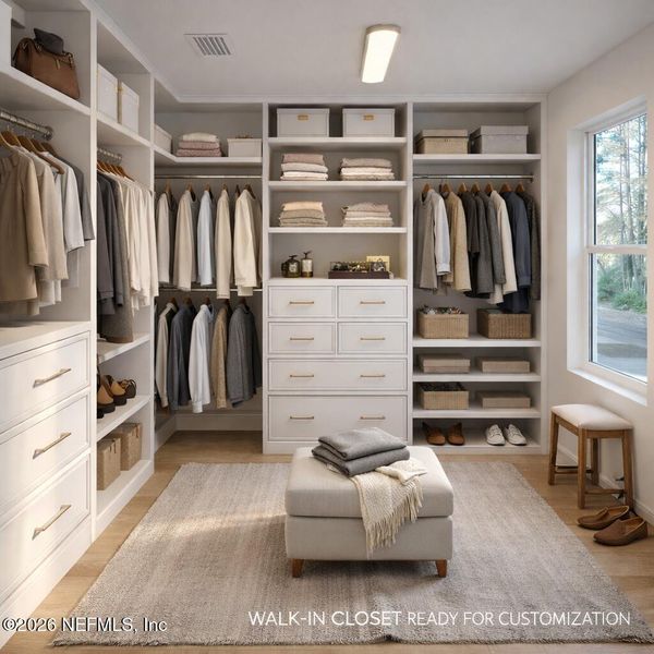 Furnished interior view inside a new home in , Jacksonville (Image 4).