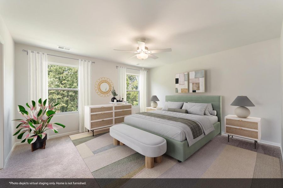 Furnished interior view inside a new home in Richmond Hill, Inman (Image 8).