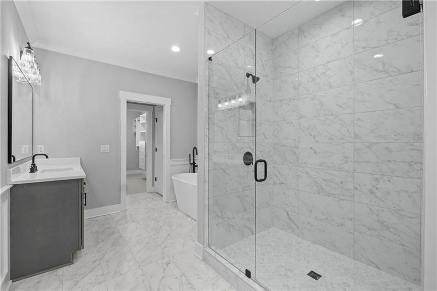 Furnished interior view inside a new home in , Ball Ground (Image 10).