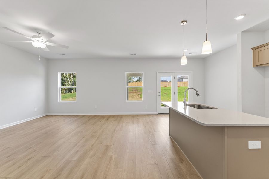 Spacious, unfurnished interior of a new home in Mayfair Village, Spartanburg (Image 15). Spacious, unfurnished interior of a new home in Mayfair Village, Spartanburg (Image 15).