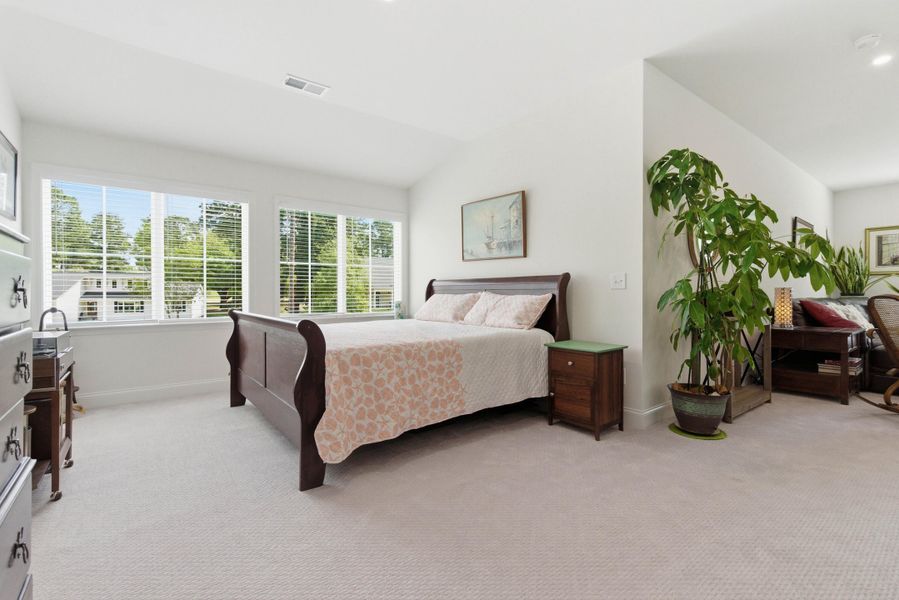 Furnished interior view inside a new home in , Santee (Image 64).