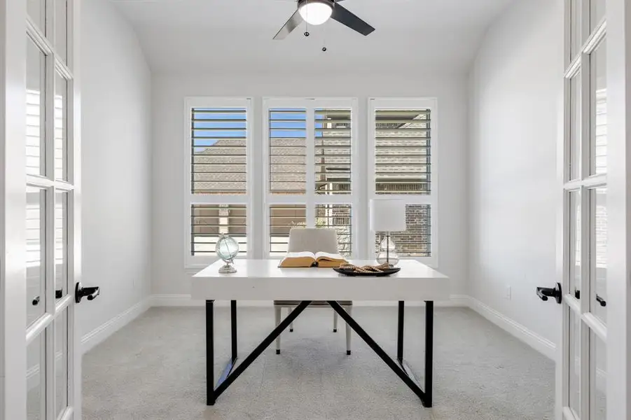 Furnished interior view inside a new home in Lovers Landing, Forney (Image 6).