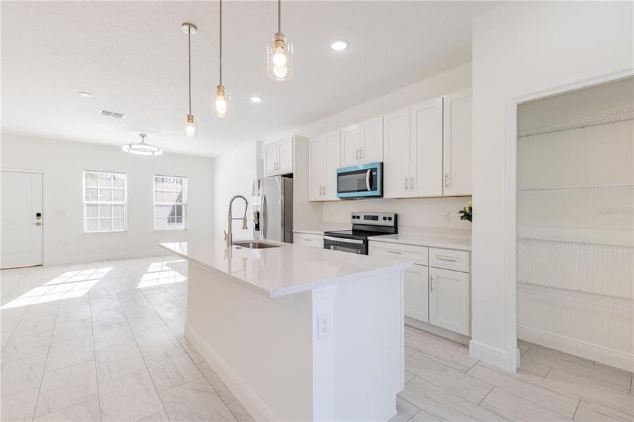 Furnished interior view inside a new home in , Citrus Springs (Image 6).
