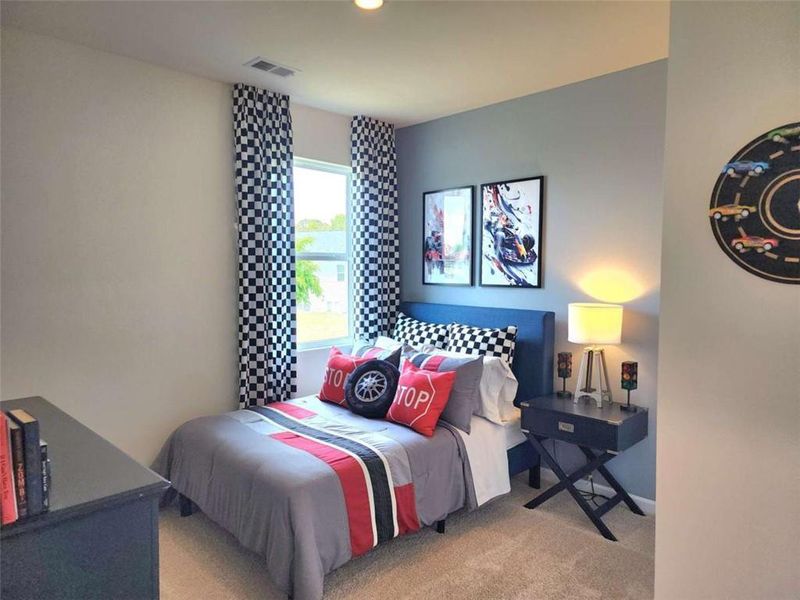 Furnished interior view inside a new home in Champion's Run, Lithonia (Image 4).
