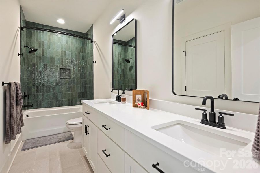 Hall Full Bathroom - Upstairs