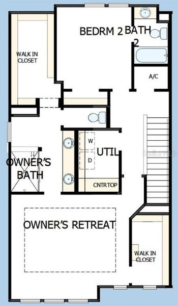 2D floor plan layout of this home in , Sarasota, FL (Image 4).