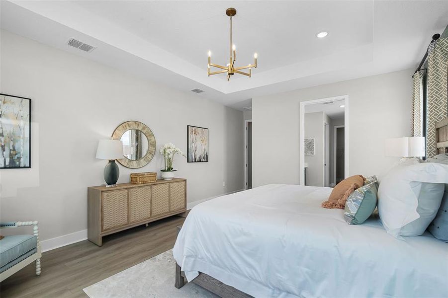 Furnished interior view inside a new home in Eden Crest, Apopka (Image 16).