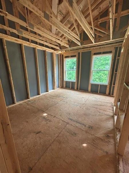 In-progress construction of a new home in Edenglen, Buford, GA (Image 44).