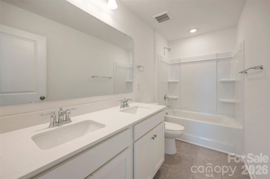Secondary bathroom