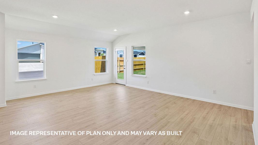 Spacious, unfurnished interior of a new home in Southgrove, Kyle (Image 29). Spacious, unfurnished interior of a new home in Southgrove, Kyle (Image 29).