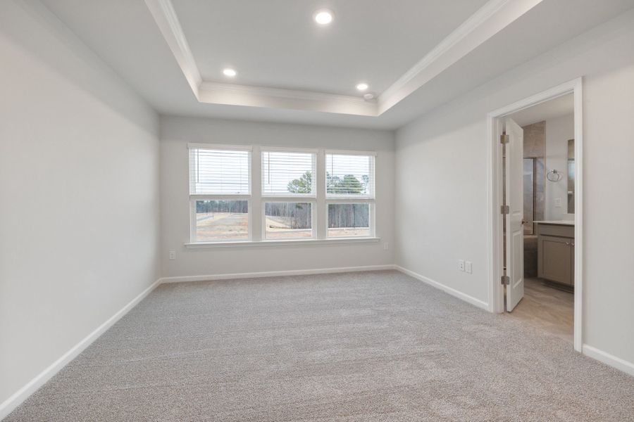 Spacious, unfurnished interior of a new home in Everton, Durham (Image 35).
