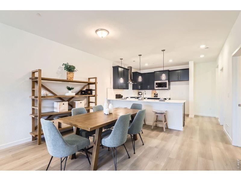 Furnished interior view inside a new home in , Longmont (Image 16).