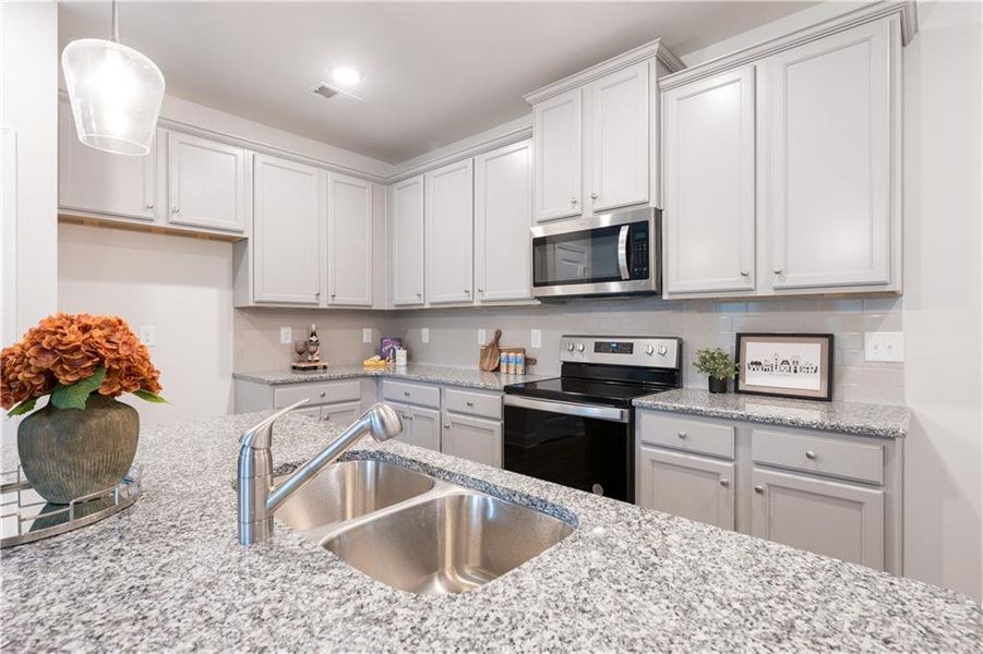 Furnished interior view inside a new home in , Homer (Image 11).