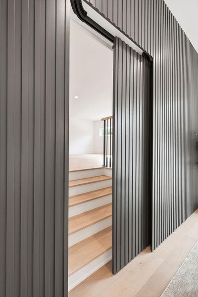 Close-up of interior finishes inside a home in , Houston (Image 23).