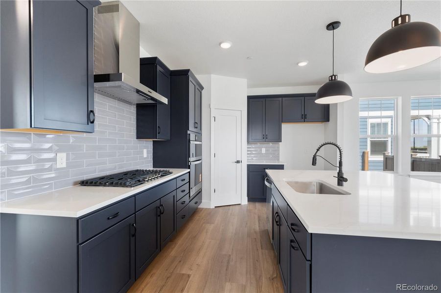 Furnished interior view inside a new home in Westerly, Erie (Image 5).