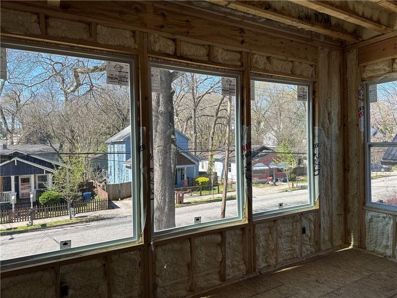 In-progress construction of a new home in , Atlanta, GA (Image 39). In-progress construction of a new home in , Atlanta, GA (Image 39).