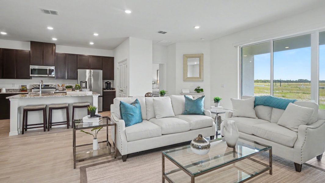 Representative furnished interior of a home built from the Sheffield by Maronda Homes in Oakwood Estates, Green Cove Springs (Image 22).