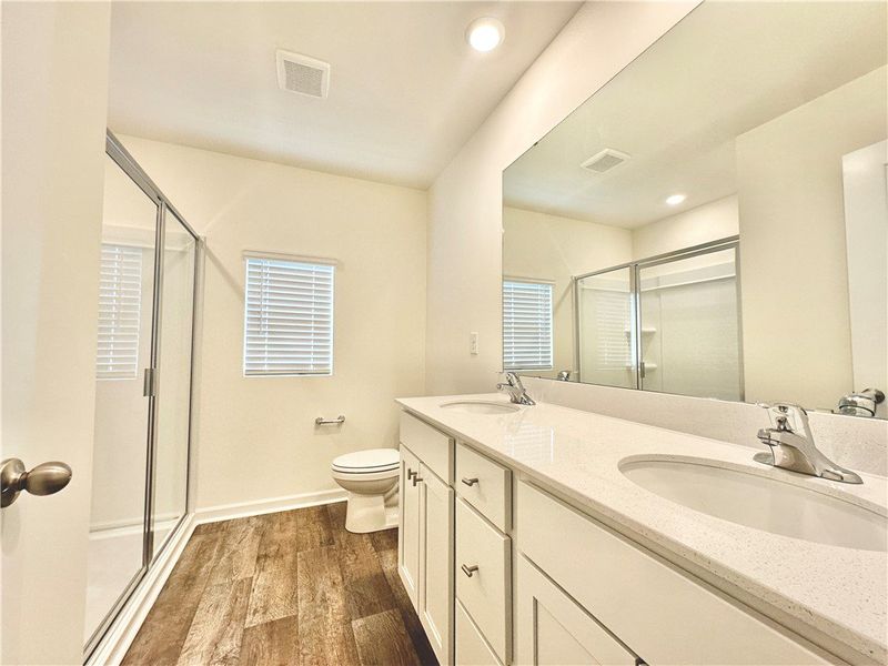 Furnished interior view inside a new home in Champions Village at Cherry Hill, Pendleton (Image 9).