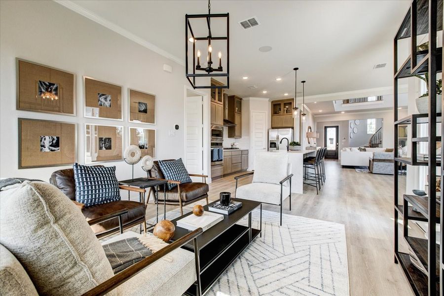 Representative furnished interior of a home built from the Dublin by Sandlin Homes in Lakesong, Midlothian (Image 49). Representative furnished interior of a home built from the Dublin by Sandlin Homes in Lakesong, Midlothian (Image 49).