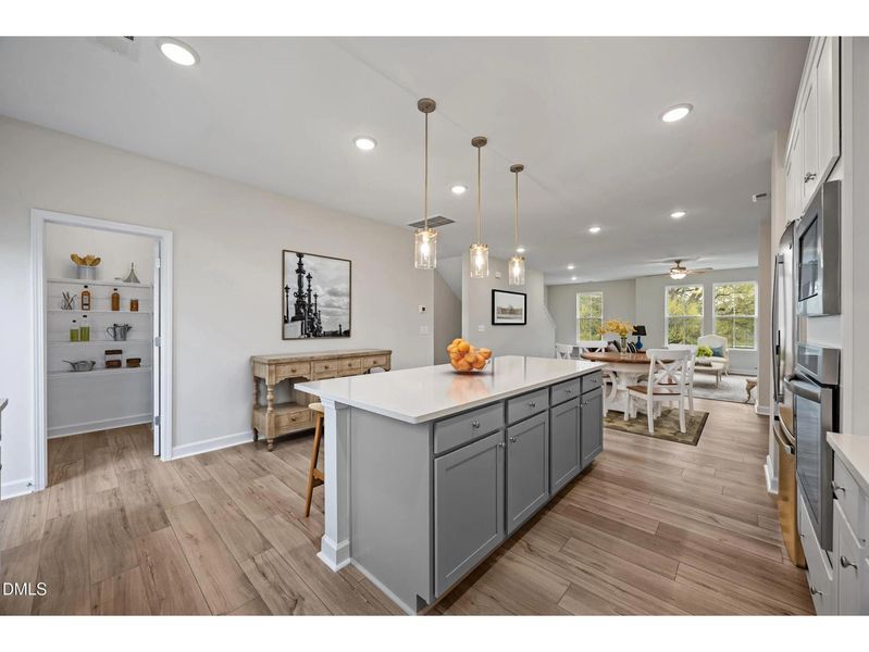 Furnished interior view inside a new home in Camden Park, Knightdale (Image 3).
