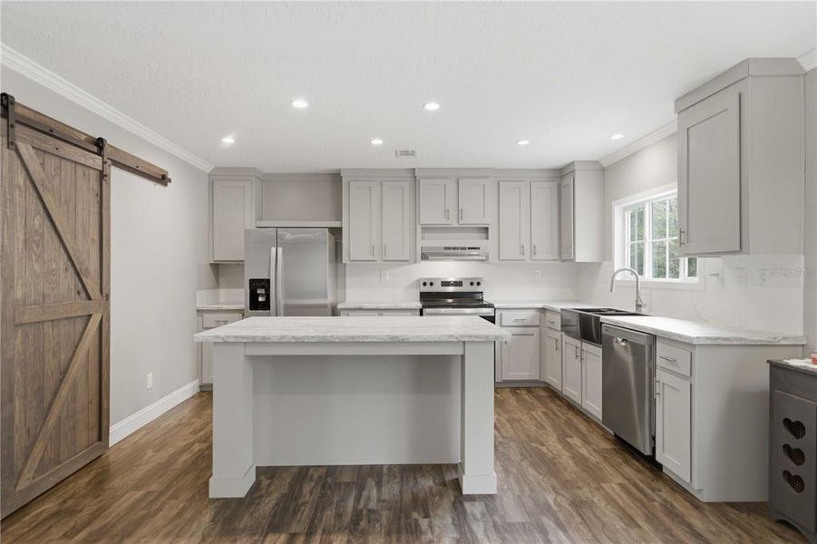 Furnished interior view inside a new home in , Weirsdale (Image 5).
