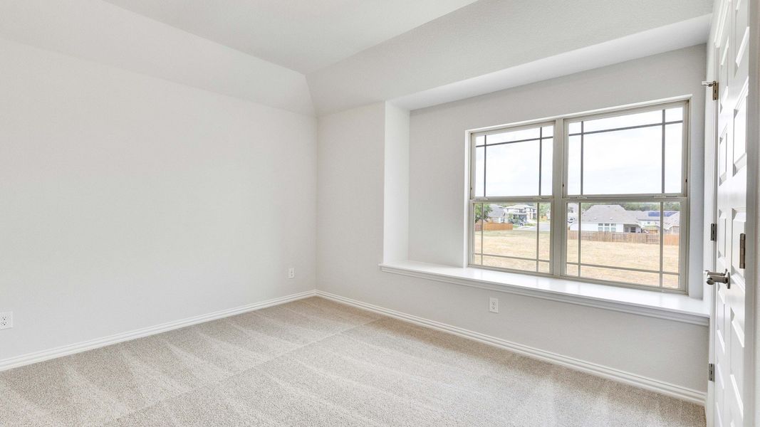 Furnished interior view inside a new home in Oaks at San Gabriel, Georgetown (Image 34).