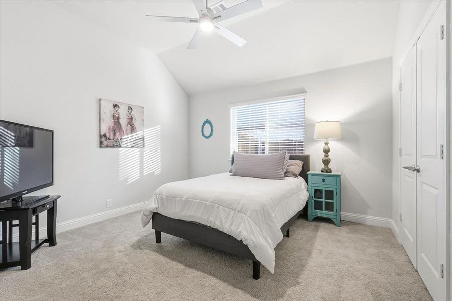 Furnished interior view inside a new home in , Midlothian (Image 28).