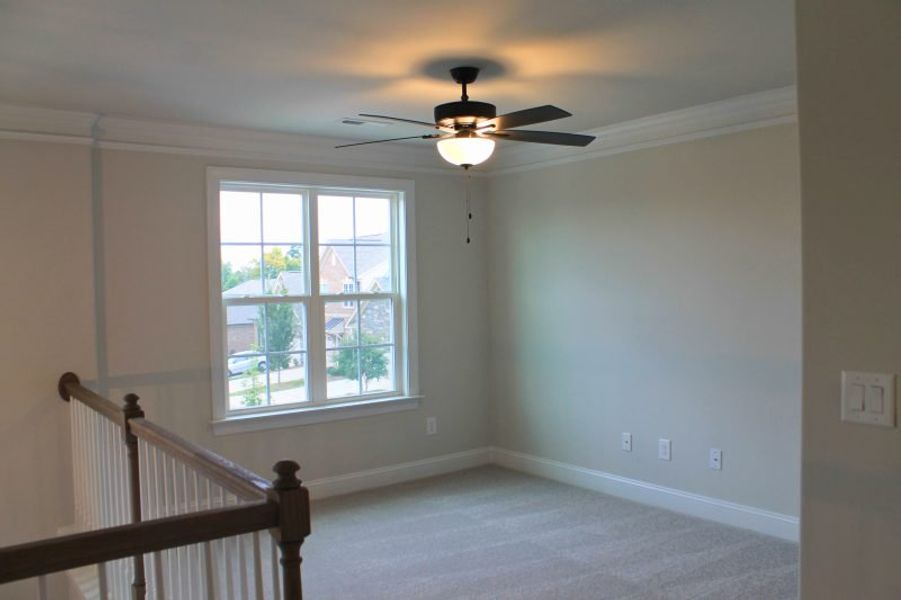 Spacious, unfurnished interior of a new home in Weybridge, Burlington (Image 14). Spacious, unfurnished interior of a new home in Weybridge, Burlington (Image 14).