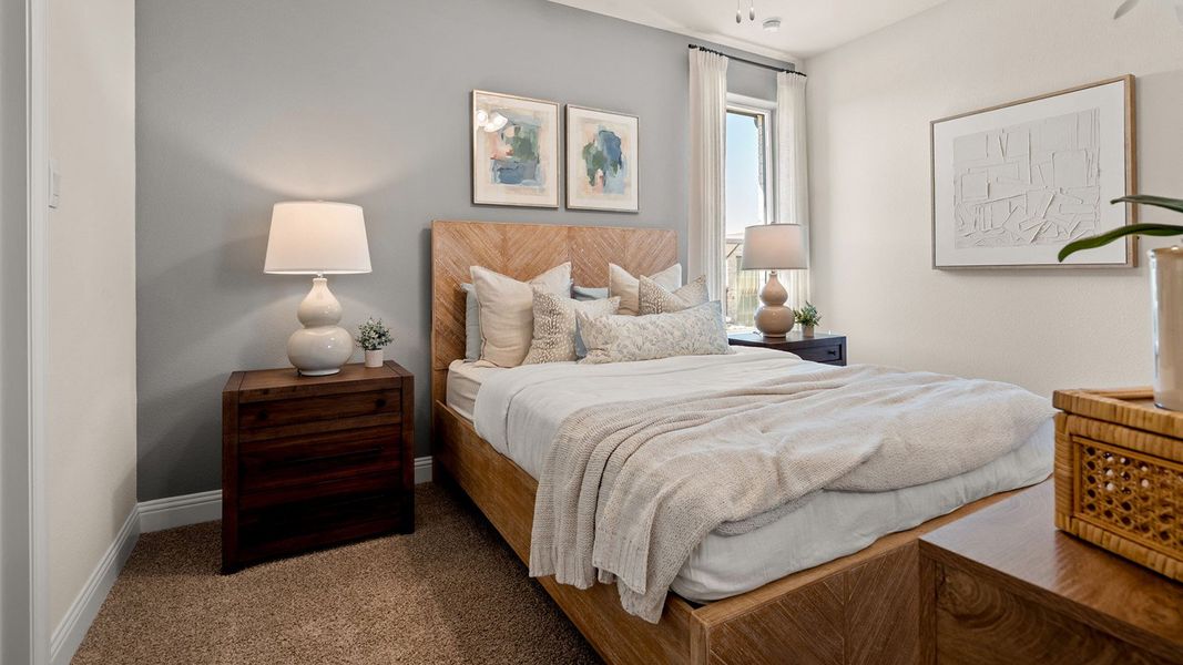 Furnished interior view inside a new home in Greenwood Square, Richardson (Image 10).