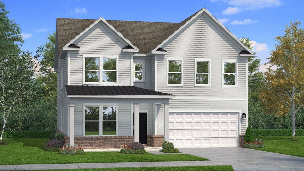 Exterior Elevation Rendering