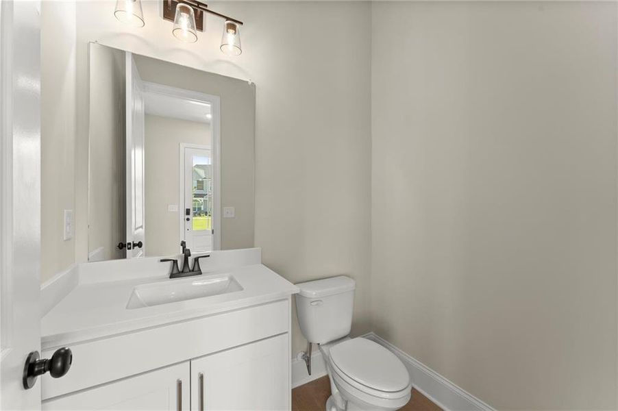 Furnished interior view inside a new home in West Highlands, Atlanta (Image 10). Furnished interior view inside a new home in West Highlands, Atlanta (Image 10).