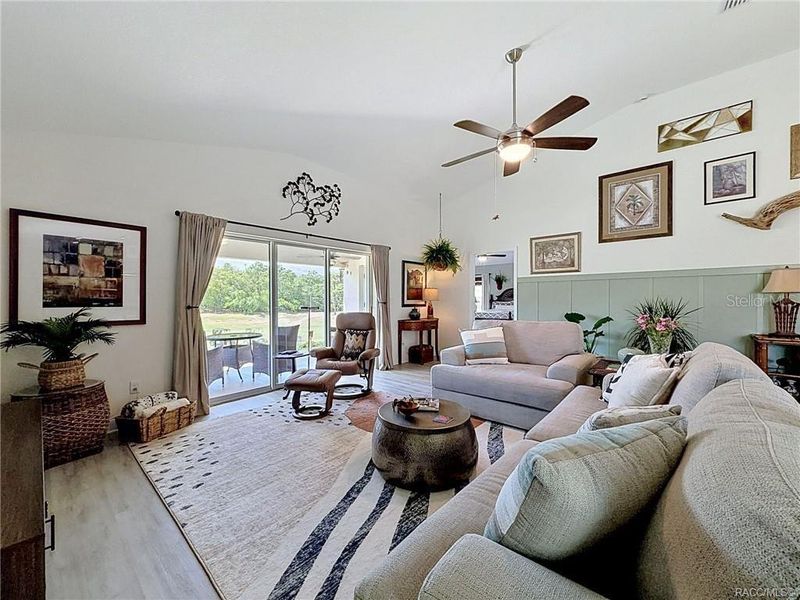 Furnished interior view inside a new home in The Fairways At Twisted Oaks, Beverly Hills (Image 9).
