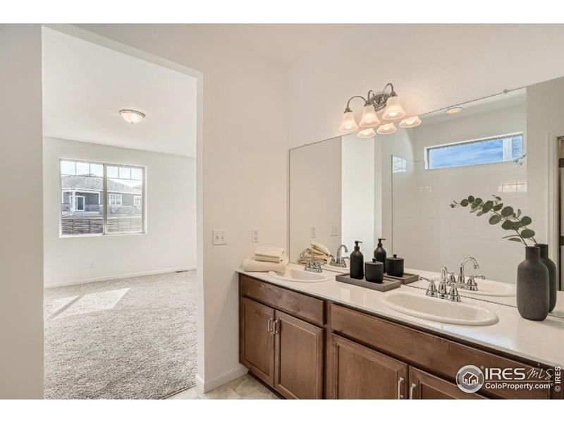 Primary bathroom Primary bathroom