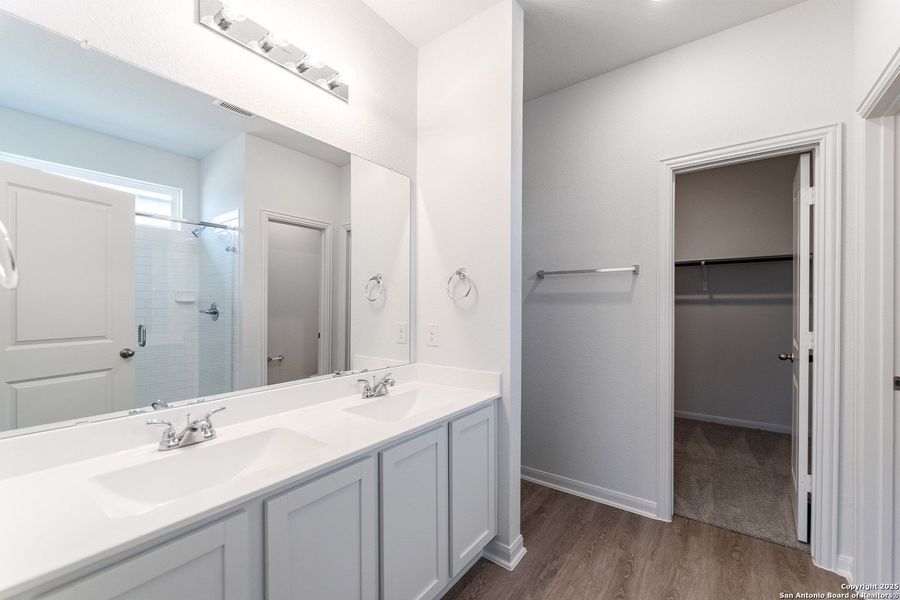 Furnished interior view inside a new home in Katzer Ranch, Converse (Image 6). Furnished interior view inside a new home in Katzer Ranch, Converse (Image 6).